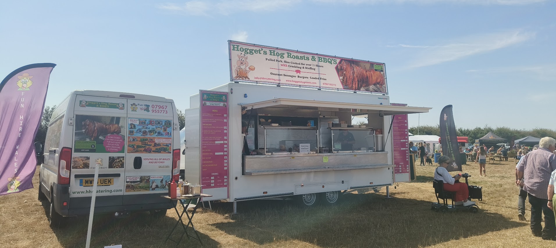 Hogget’s Hog Roasts wedding and event catering in Wales