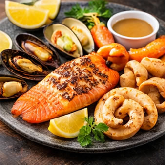 Seafood restaurants in Wales